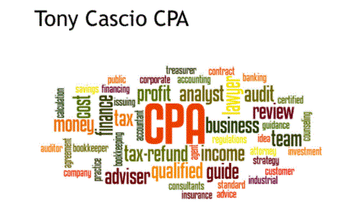 Certified Public Accountant: Personalized planning for taxes, retirement, estate and personal tax services - Tony Cascio CPA